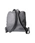 Pebbled Check Embossed Backpack, back view